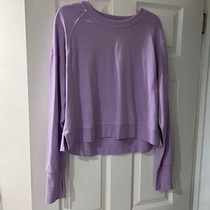 Sweaty Betty crop sweatshirt size L